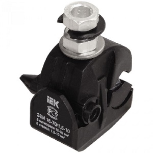 Зажим ответвительный прокалывающий ЗОИ IEK 16-95/2.5-35 ECOLINE фото Зажим ответвительный прокалывающий ЗОИ IEK 16-95/2.5-35 ECOLINE картинка